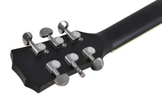 Electro Acoustic Guitar Matt Black Finish  40” Cutaway Dreadnought by Sotendo